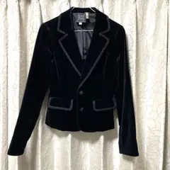 Cynthia Rowley ベルベット テーラードジャケット サイズ3のサムネイル