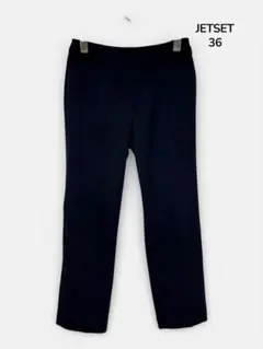 JETSET ビジネス フォーマル パンツ スカート 2点セット ブラック 36