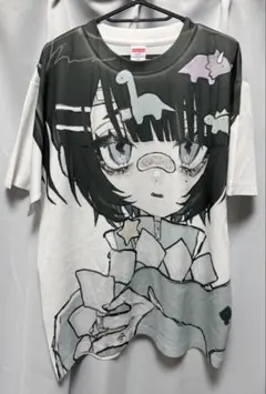 Y2k ナードコア　メッシュTシャツ Lサイズ