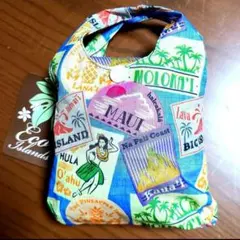 ハワイ　エコバッグ　コンパクト小袋収納のサムネイル