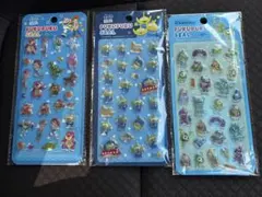 ディズニー ぷくぷくシール 3枚セット