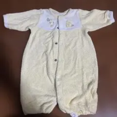 familiar タオル生地ロンパース 50-65cm 新生児から