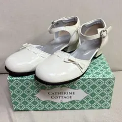 CATHERIN COTTAGE 白セレモニーシューズ