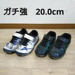 早い者勝ち！ガチ強セット ホワイト/ブルー ブラック/グリーン　20.0cm