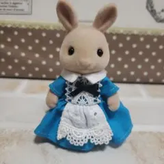 ハンドメイド　シルバニアファミリー　大人　不思議の国　アリス　ワンピース