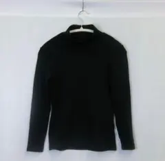 ユニクロ 超極暖ヒートテッククルーネックT 長袖 ブラック Mサイズ