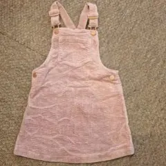 NEXT ピンク コーデュロイ ジャンバースカート