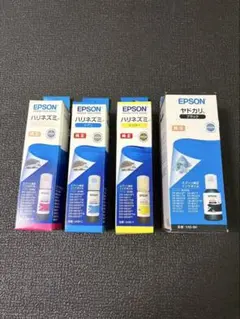 新品未使用】EPSON 純正インクボトル マラカス ハーモニカ 5本セット
