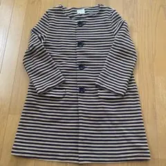 Rope Picnic ノーカラージャケット ボーダー
