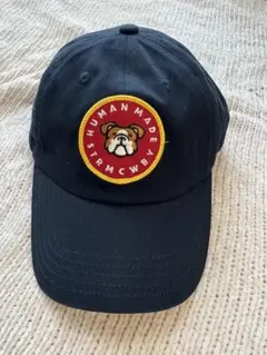 レア　完売品HUMAN MADE ヒューマンメイド キャップ ブルドッグ 犬　紺のサムネイル