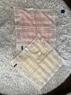Burberry ハンカチ 2枚セット