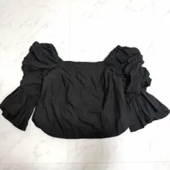 新品タグ付き】CARLAカーラ トップス オフショル Black - メルカリ