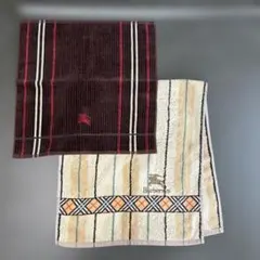 Burberryバーバリーフェイスタオル、ウォッシュタオルセットのサムネイル