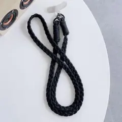 【新品未使用】スマホショルダーストラップ 黒