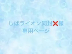 しばライオン同封❌様 れる缶バッジ