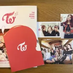 TWICE The Story Begins CD+DVD トレカ付き