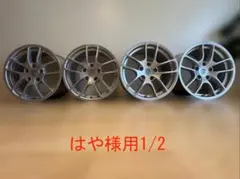 ポルシェ718ケイマン純正18インチ アルミホイール前後4本セットの1/2