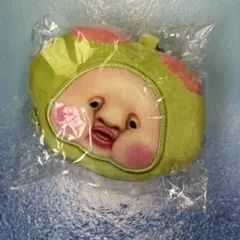 カラビナ付きミニフェイスポーチ　こびとづかん　　スモモノウチ