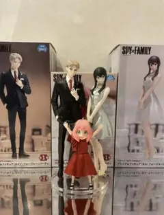 アクリル台座販売 スパイファミリー アーニャ パティー 3体共同台座