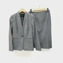 UNITED ARROWS ノーカラービジネススカートスーツ2992