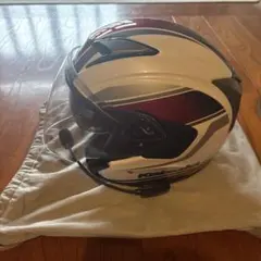 Kabuto ジェットヘルメット エクシードLサイズ　ハーレー純正インカム付きのサムネイル