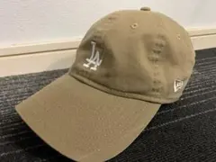 極美品　NEW ERAドジャース LA キャップ ベージュ