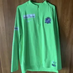 サンフレッチェ広島　支給品　Nikeジャージ 3XLサイズ 蛍光グリーン