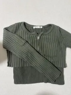 moussy リブニット セットアップ