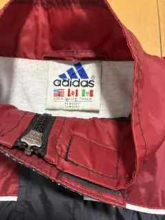 万国旗タグ90s old adidas ナイロンジャケット　エキップメントライン