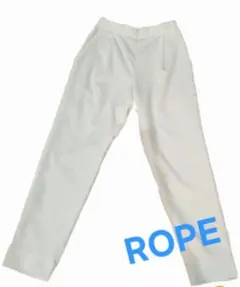 ROPE タックパンツ ホワイトのサムネイル