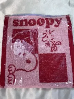 スヌーピー ハンドタオル 2色セット 新品 未開封