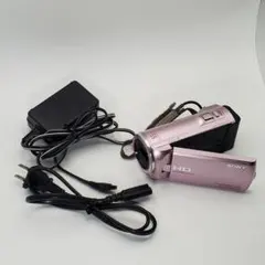 SONY Handycam ビデオカメラ本体 ピンク HDR-CX535 - メルカリ