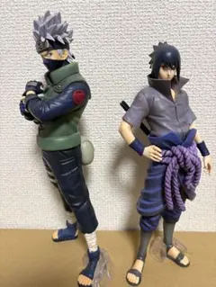 一番くじ NARUTO B賞サスケ C賞カカシ　フィギュアセット 箱無し