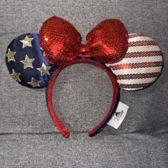 ディズニー カチューシャ 星条旗デザイン