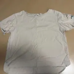 半袖 Tシャツ 刺繍入り ライトベージュのサムネイル