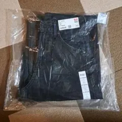 ユニクロ バギーカーブジーンズ丈短め 21　未開封