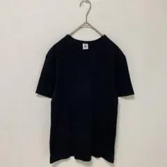 【PETIT BATEAU】半袖　カットソー　トップス　黒【M】レディース　綿のサムネイル
