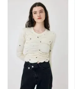 MOUSSY マウジー　花柄　トップスのサムネイル