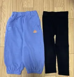 キッズパンツ・レギンス2枚セット120 BREEZE