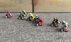 オートレース フィギュア おもちゃ レトロ 1号車~8号車 メルカリ