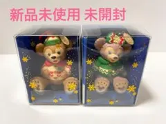 ★ダッフィー シェリーメイクリスマスオーナメント　【 新品未使用 未開封⠀】