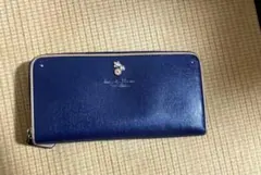 値下げ！Samantha Thavasa ネイビー 長財布のサムネイル
