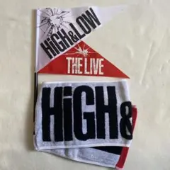 HiGH&LOW THE LIVE タオル、フラッグセット