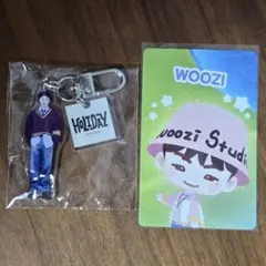 SEVENTEEN HOLIDAY カプセルトイパズルゲーム トレカ ウジ