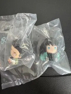 鬼滅の刃 ぺたっとねじまきマスコット 時透無一郎 悲鳴嶼行冥