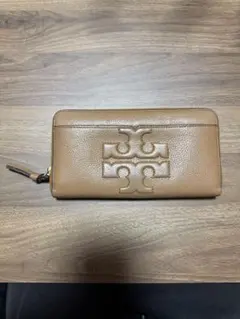 TORY BURCHブラウンレザー長財布