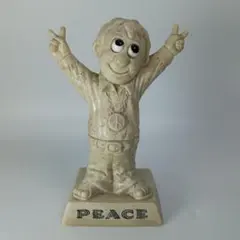 70's メッセージドール ピースマーク シリースカルプス