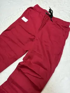 赤色　スリムフィット ワークパンツ　細身レッド　Sサイズ❤️値引きしました❤️