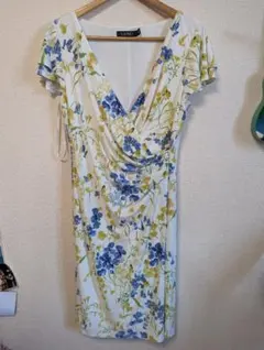 タグ付き　ローレン　ラルフローレン　花柄ワンピース