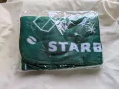 【新品未使用】スターバックス フリースブランケット 80cm x 60cm